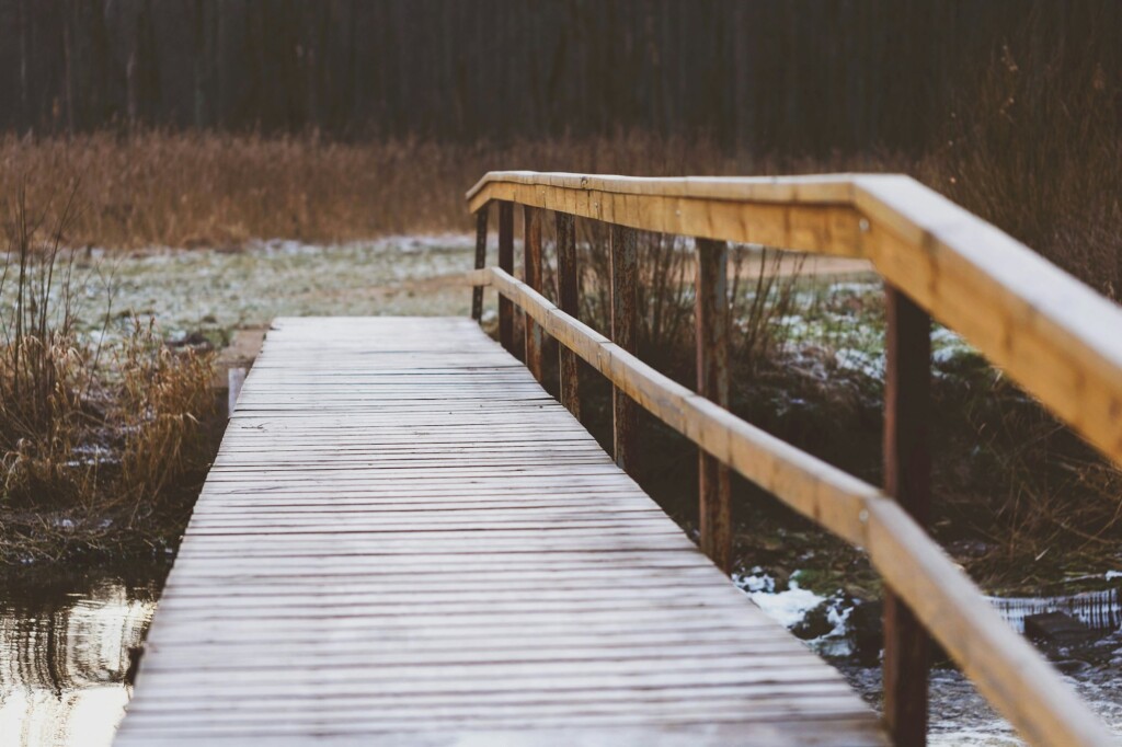 Wooden bridge